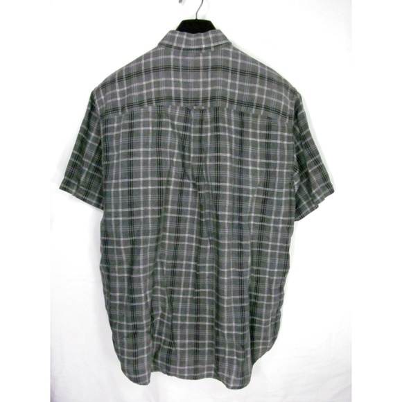 Roundtree & Yorke Men's Shirt Sz L Short Sleeve - Picture 4 of 4